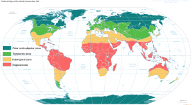 Climate zones