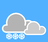 Nimbostratus clouds pictogram (6)