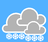 Nimbostratus clouds pictogram (5)