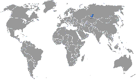Lokalisierung Astana